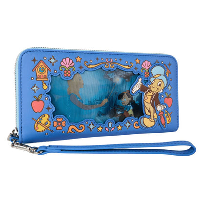 Pinocchio Exclusive Blue Fairy Lenticular Wristlet Wallet