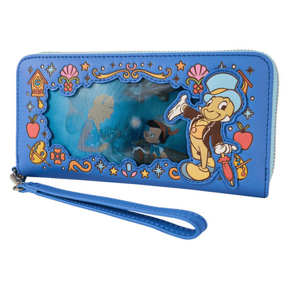 Pinocchio Exclusive Blue Fairy Lenticular Wristlet Wallet