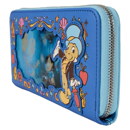 Pinocchio Exclusive Blue Fairy Lenticular Wristlet Wallet
