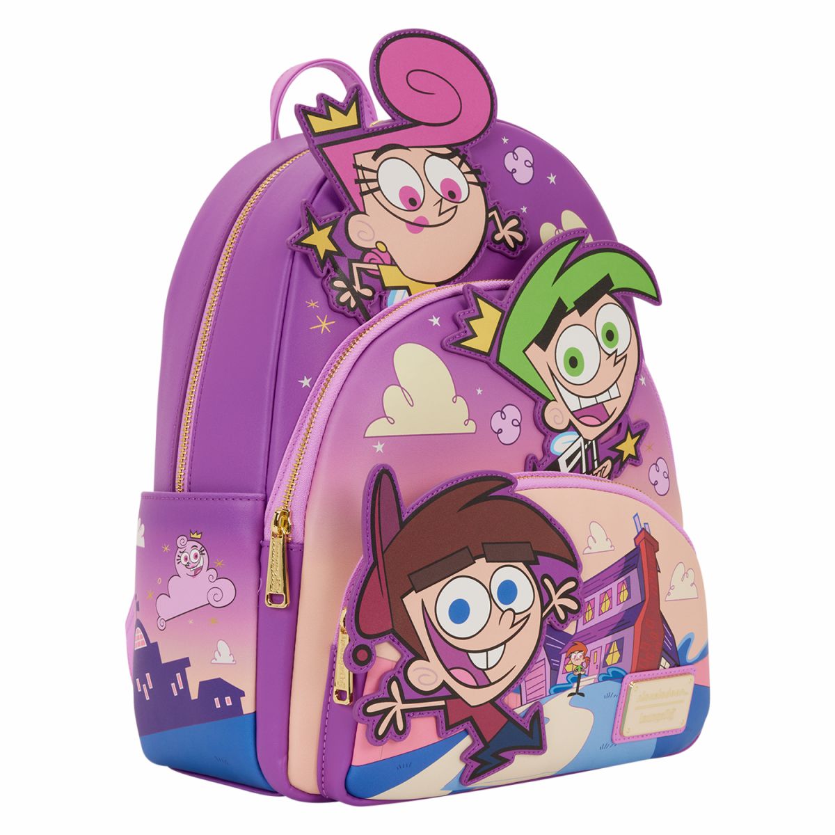 The Fairly OddParents Exclusive Triple Pocket Glow Midi Backpack