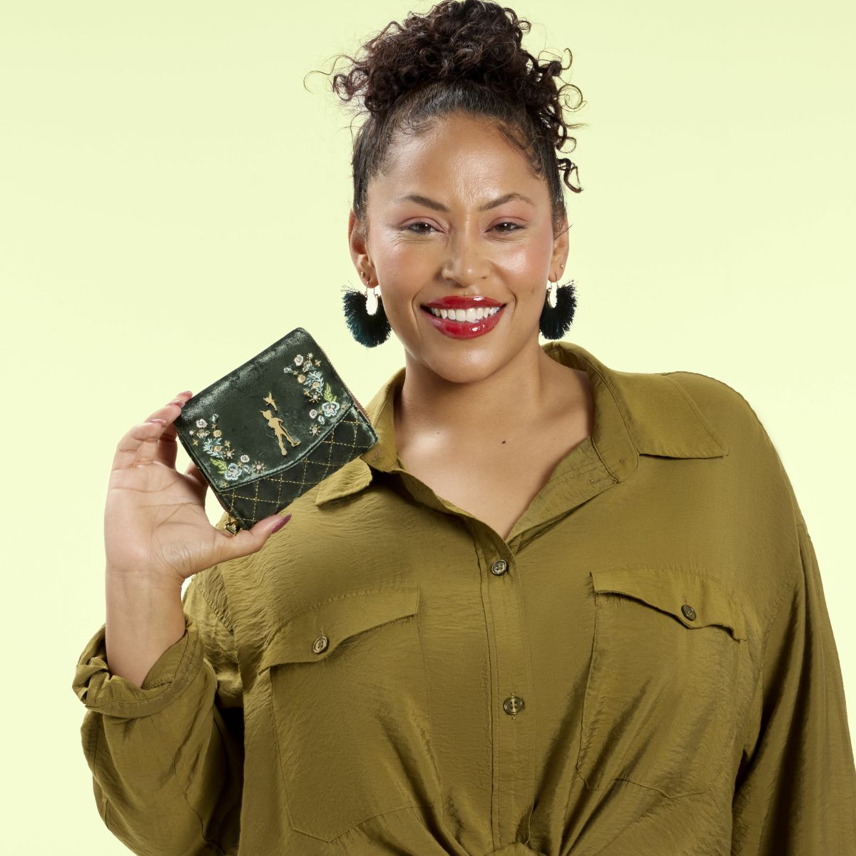 Peter Pan Exclusive Quilted Texture Wallet