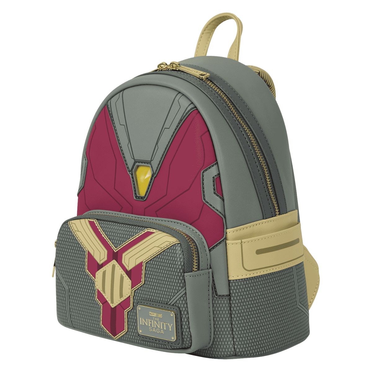 Marvel Exclusive Avengers Vision Light Up Cosplay Mini Backpack