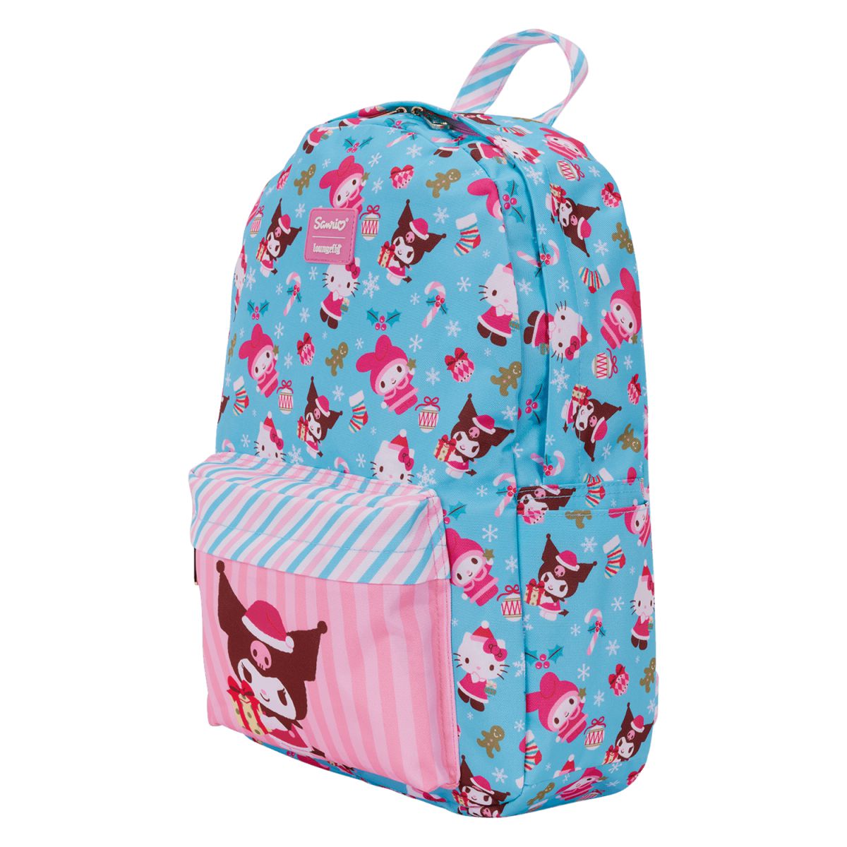 Sanrio Kuromi Holiday All-Over Print Full-Size Backpack
