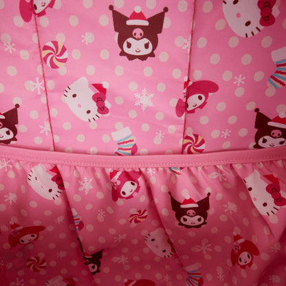 Sanrio Kuromi Holiday All-Over Print Full-Size Backpack