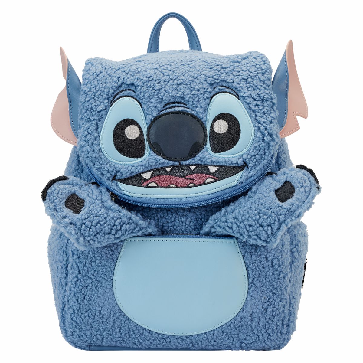 Stitch Plush Sherpa Cosplay Mini Backpack