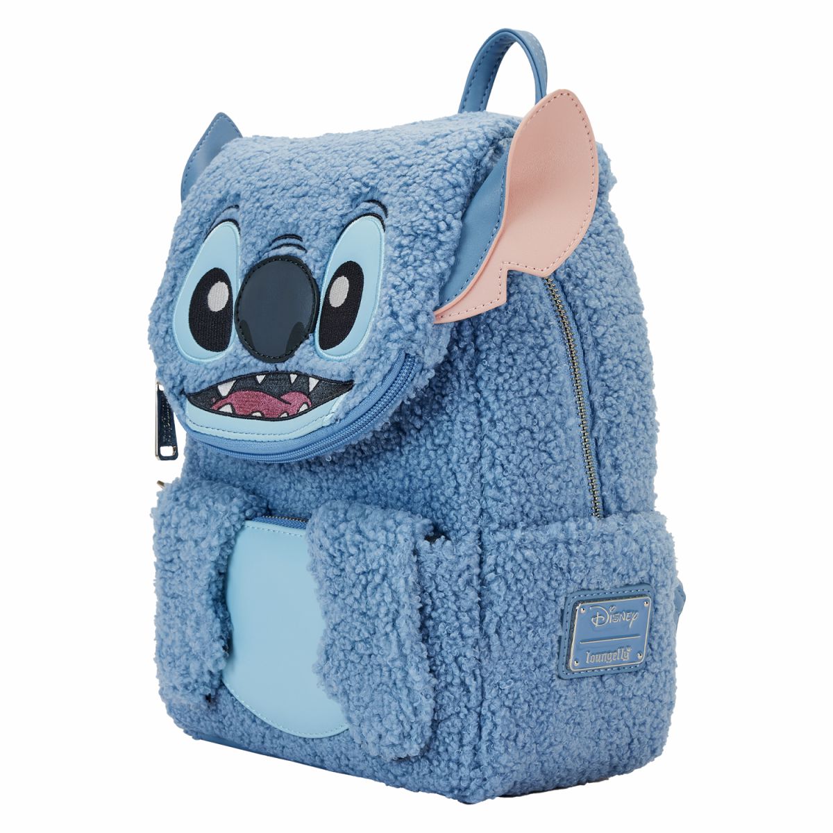 Stitch Plush Sherpa Cosplay Mini Backpack
