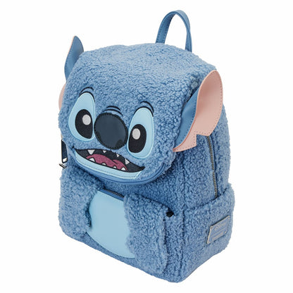 Stitch Plush Sherpa Cosplay Mini Backpack