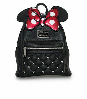 Minnie Mouse Classic Bow Quilted Texture Ear Mini Backpack