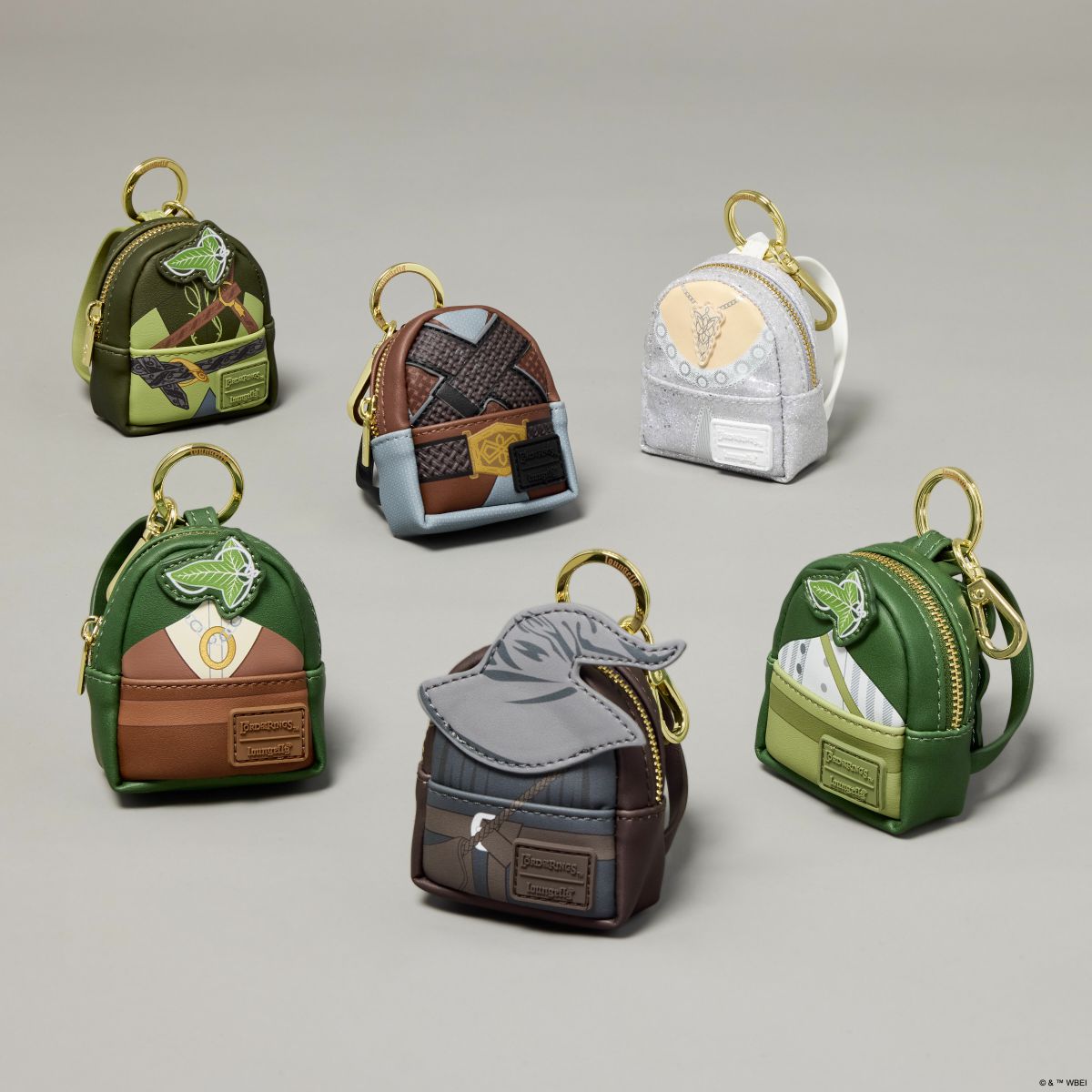 The Lord of the Rings Cosplay Mystery Mini Backpack Keychain Charm