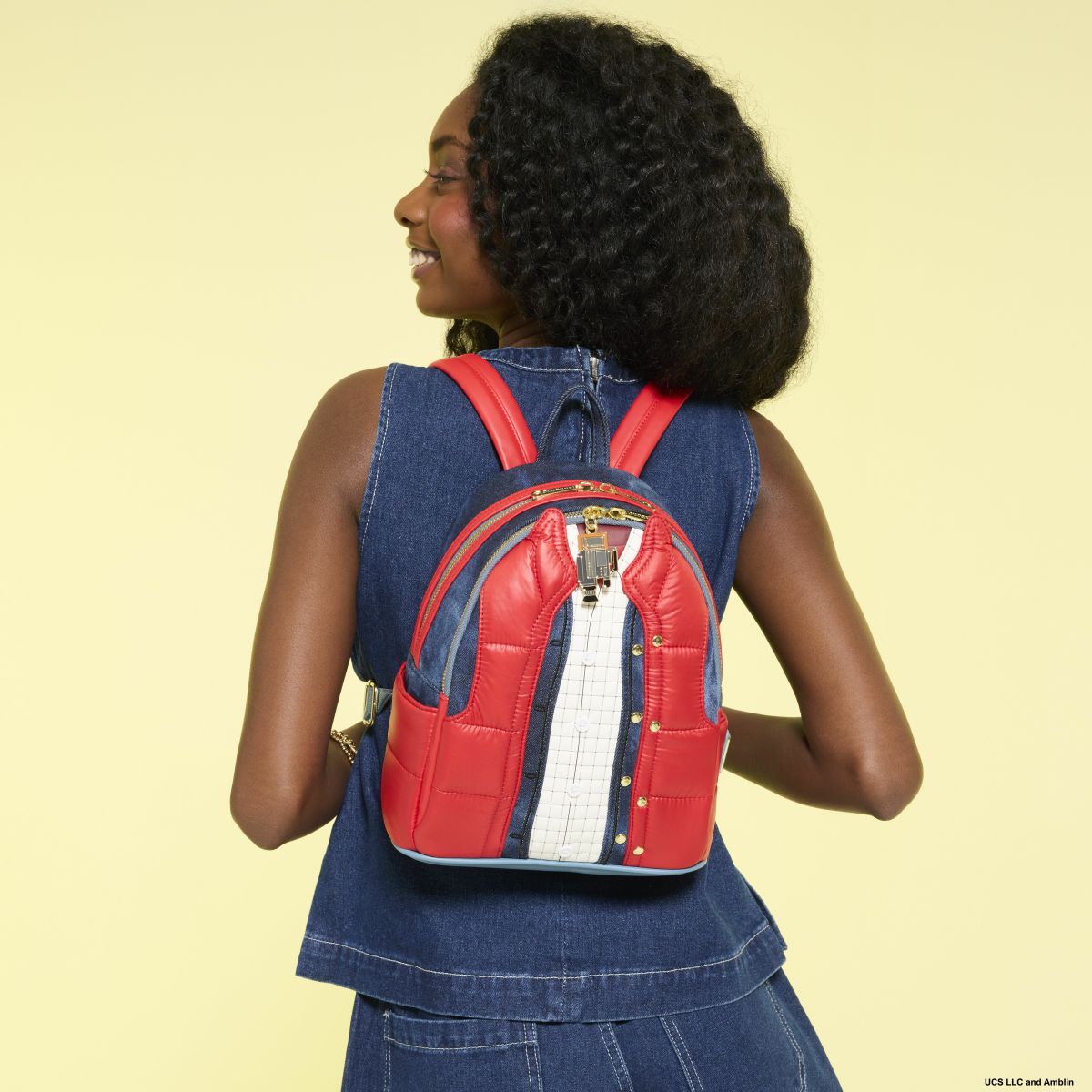 Back to the Future Marty McFly Cosplay Mini Backpack