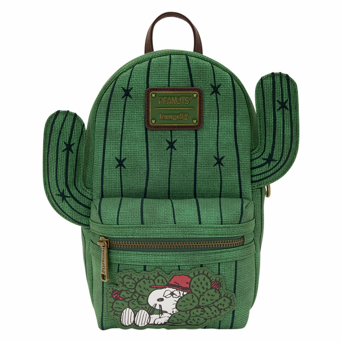 Peanuts Spike Desert Cactus Sling Crossbody Bag