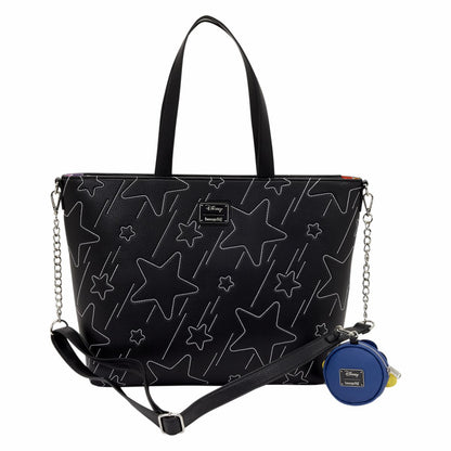 Lilo & Stitch Space Adventure Glow Tote Crossbody Bag with Coin Bag
