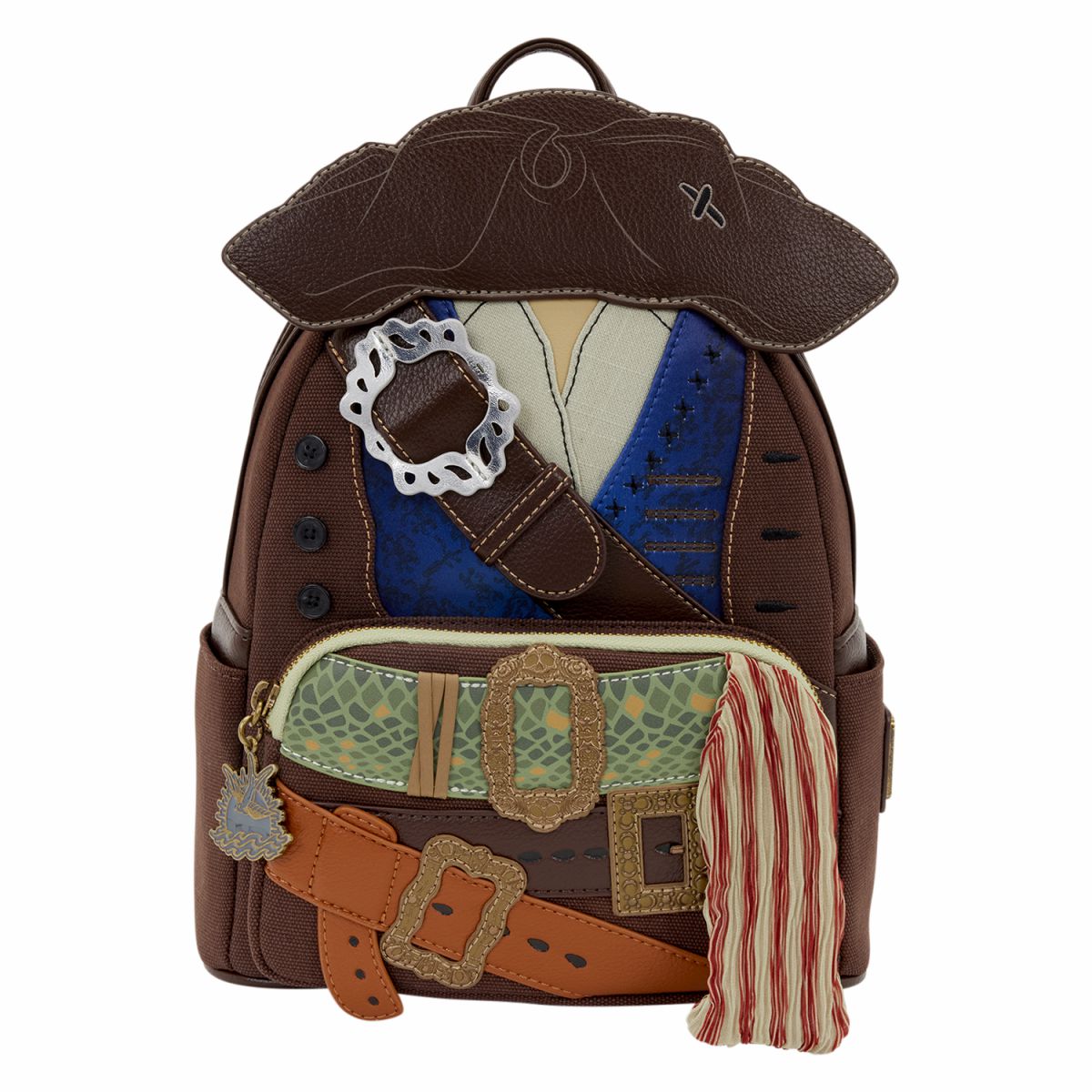 Pirates of the Caribbean Jack Sparrow Cosplay Mini Backpack