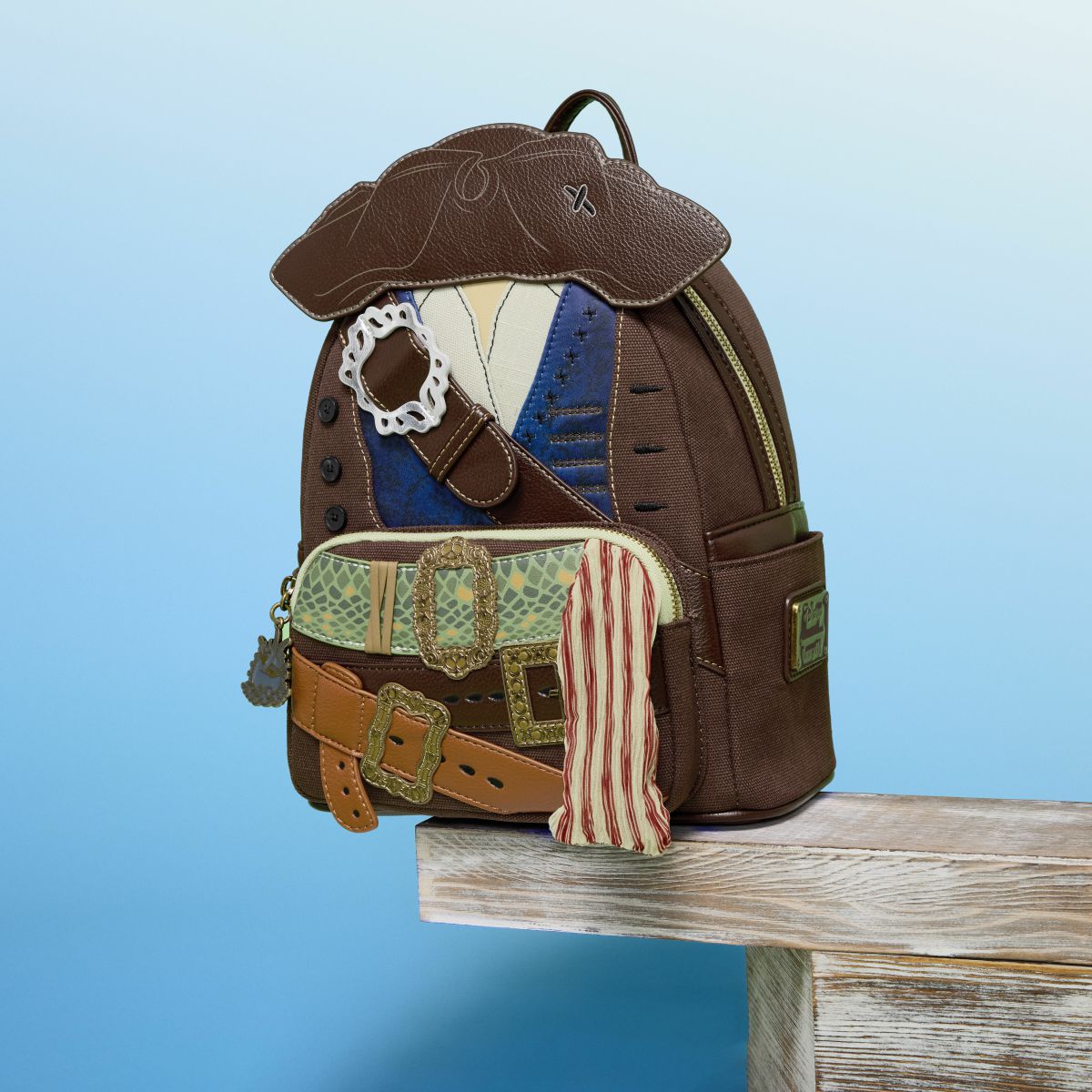 Pirates of the Caribbean Jack Sparrow Cosplay Mini Backpack