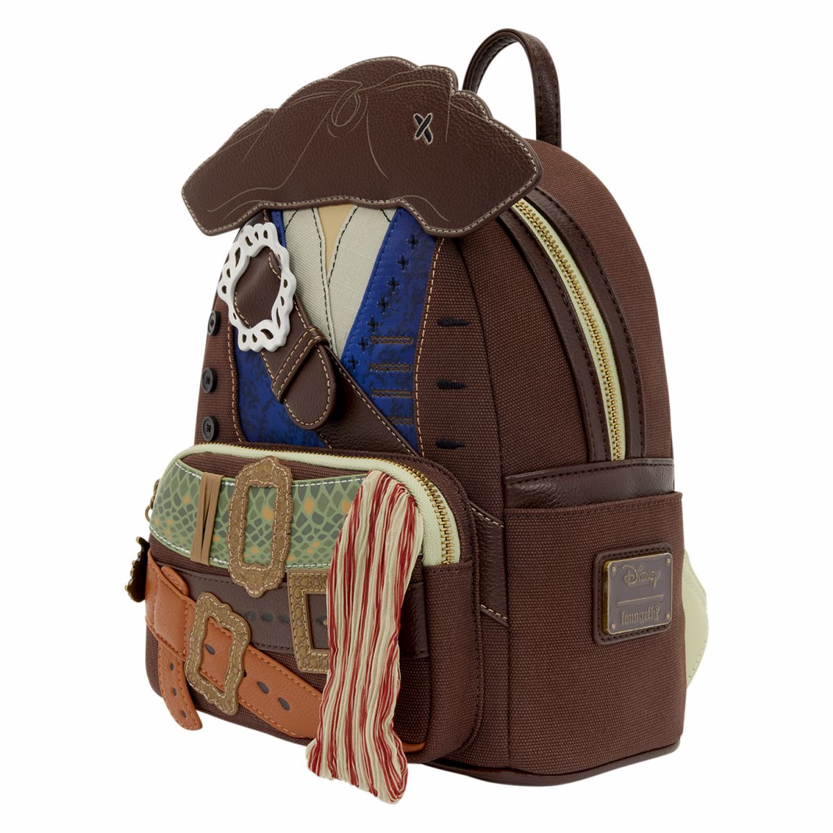 Pirates of the Caribbean Jack Sparrow Cosplay Mini Backpack