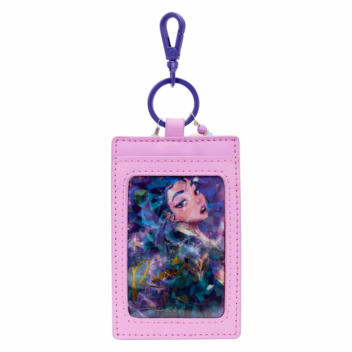 KPop Demon Hunters HUNTR/X Mini Backpack with Photo Card Charm