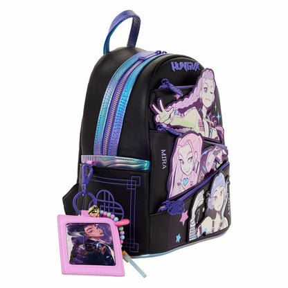 KPop Demon Hunters HUNTR/X Mini Backpack with Photo Card Charm
