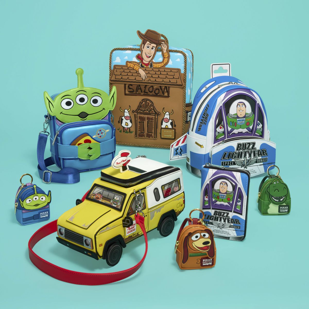 Toy Story 30th Anniversary Cosplay Mystery Mini Backpack Keychain Charm