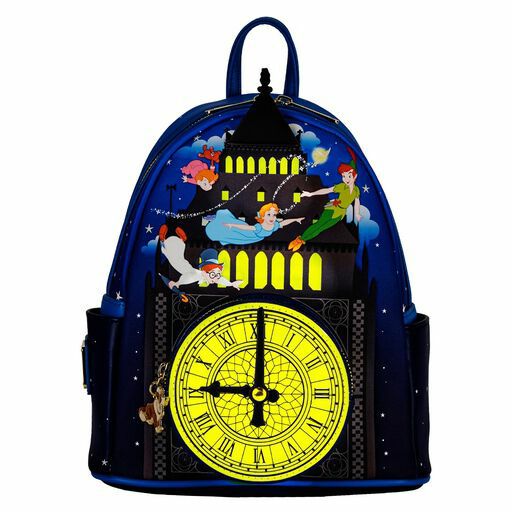 Peter Pan Clock Glow in the Dark Mini Backpack