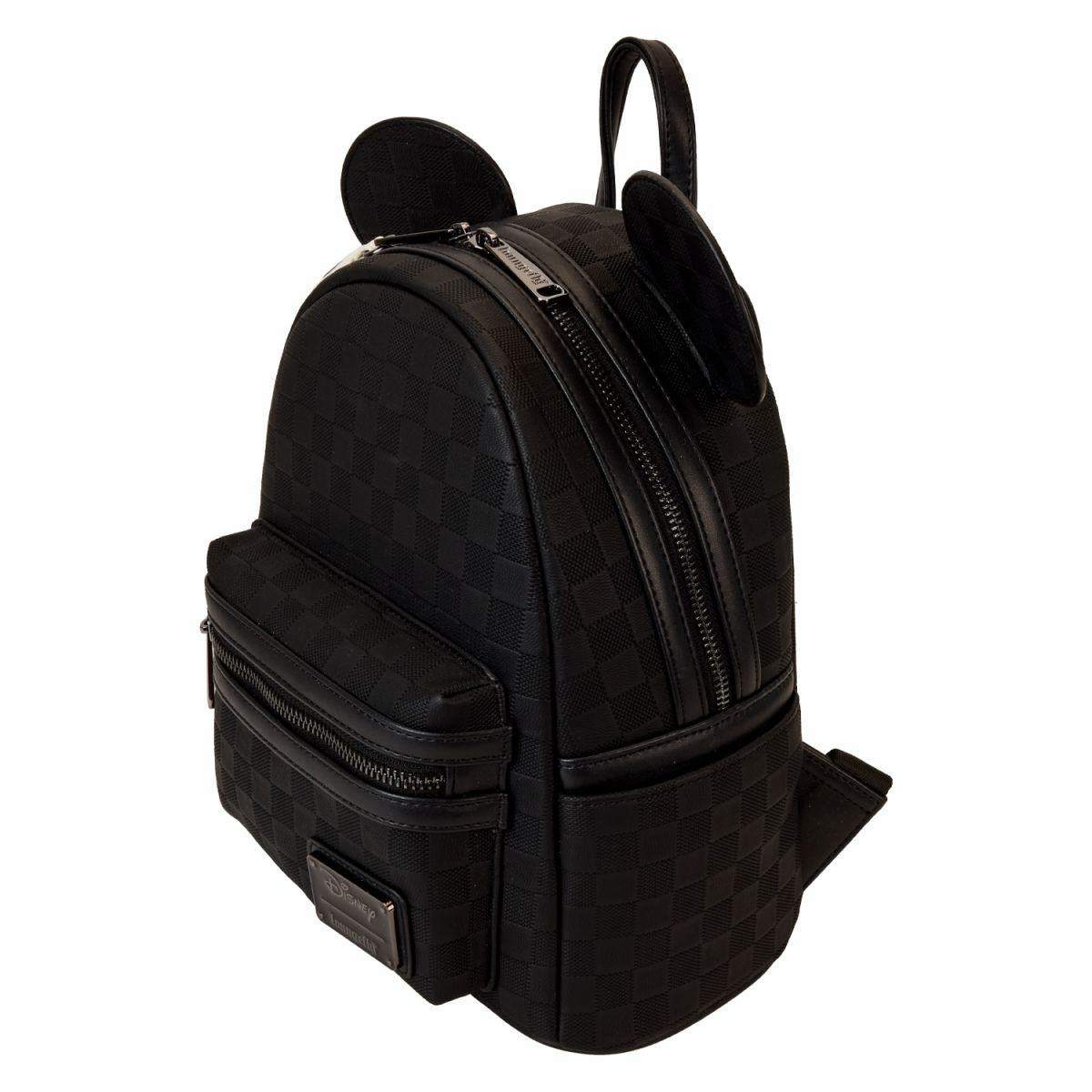 Mickey Mouse Checkered Texture Mini Backpack