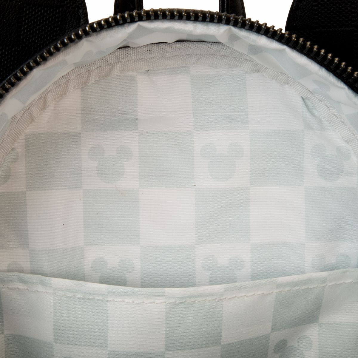 Mickey Mouse Checkered Texture Mini Backpack