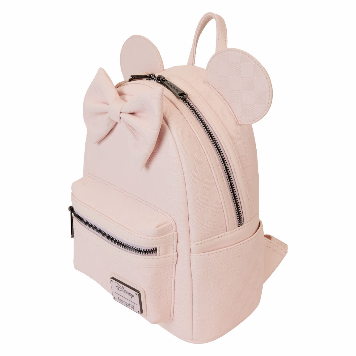 Minnie Mouse Checkered Texture Mini Backpack