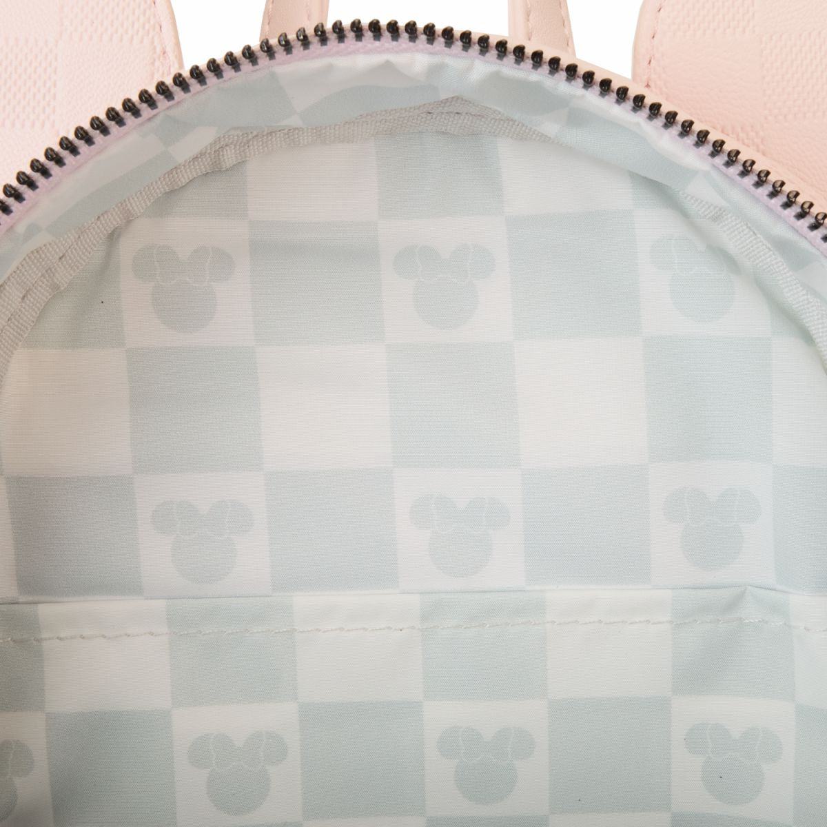 Minnie Mouse Checkered Texture Mini Backpack