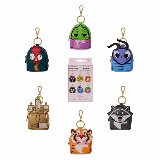 Disney Princess Sidekicks Cosplay Mystery Mini Backpack Keychain Charm