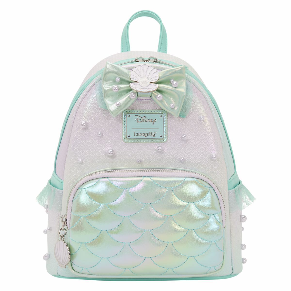The Little Mermaid Iridescent Pearl Mini Backpack