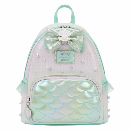 The Little Mermaid Iridescent Pearl Mini Backpack