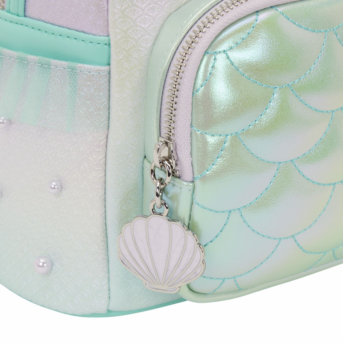 The Little Mermaid Iridescent Pearl Mini Backpack