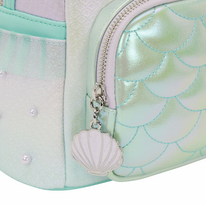 The Little Mermaid Iridescent Pearl Mini Backpack