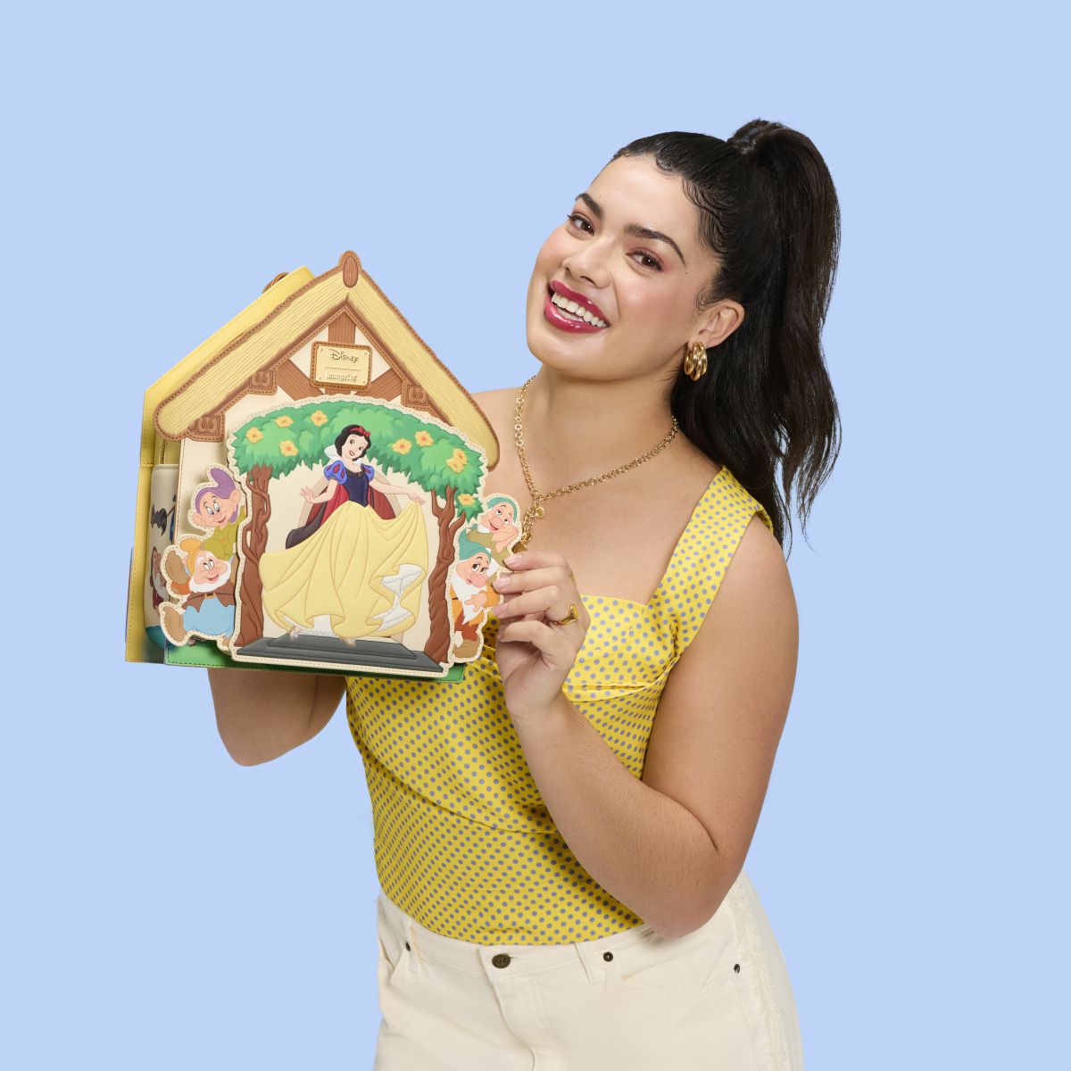 Snow White Cottage Mini Backpack