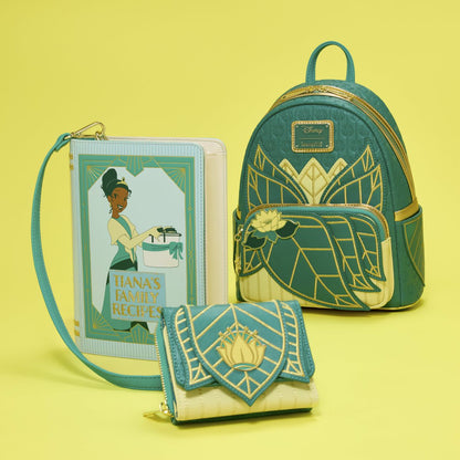 The Princess and the Frog Tiana Recipe Book Crossbody Bag