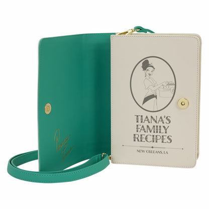 The Princess and the Frog Tiana Recipe Book Crossbody Bag