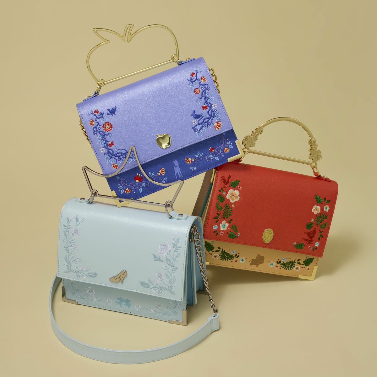 Cinderella Shimmer Crossbody Bag