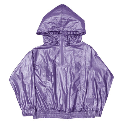 Sleeping Beauty Princess Aurora & Prince Phillip Floral Half-Zip Unisex Windbreaker Jacket
