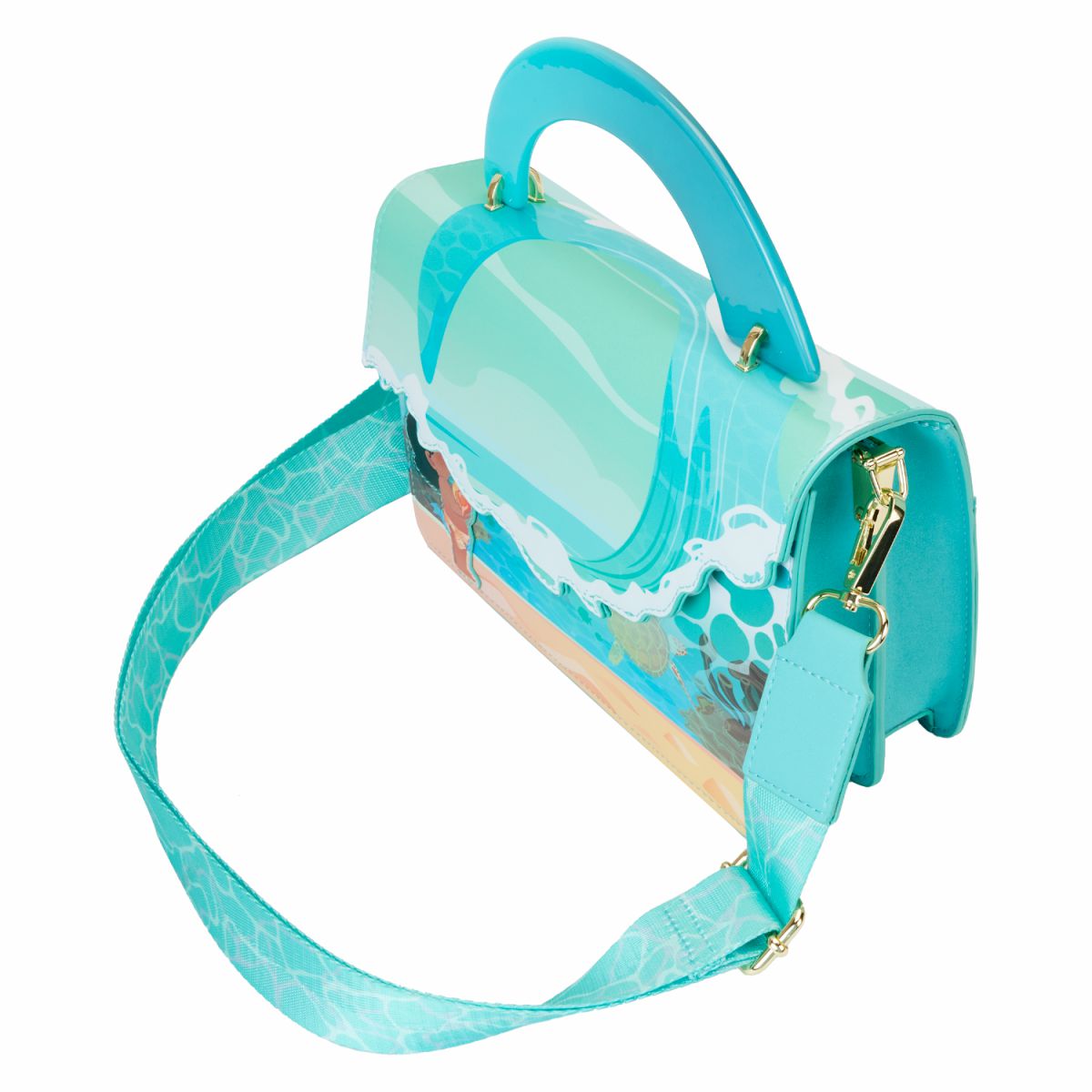 Young Moana Ocean Wave Crossbody Bag