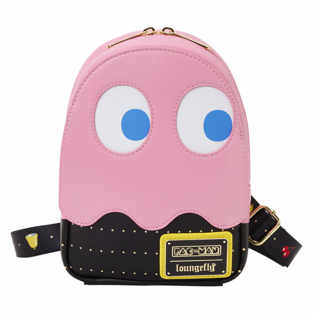 PAC-MAN Pinky Ghost Glow Sling Crossbody Bag