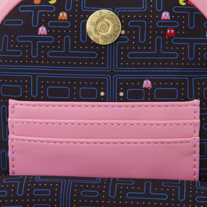 PAC-MAN Pinky Ghost Glow Sling Crossbody Bag