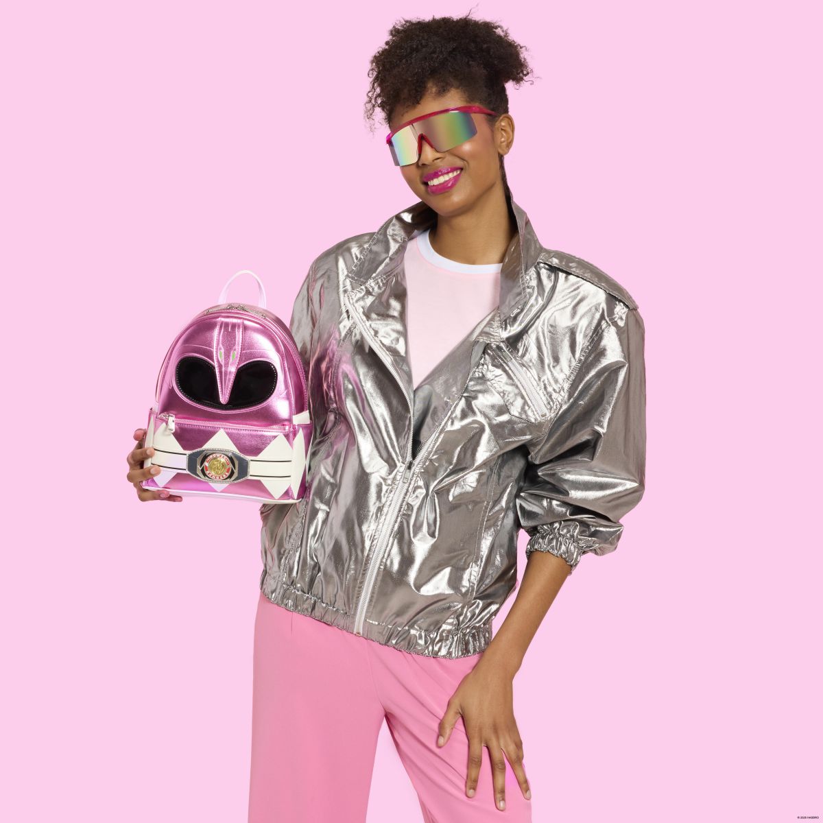 Power Rangers Pink Ranger Cosplay Mini Backpack