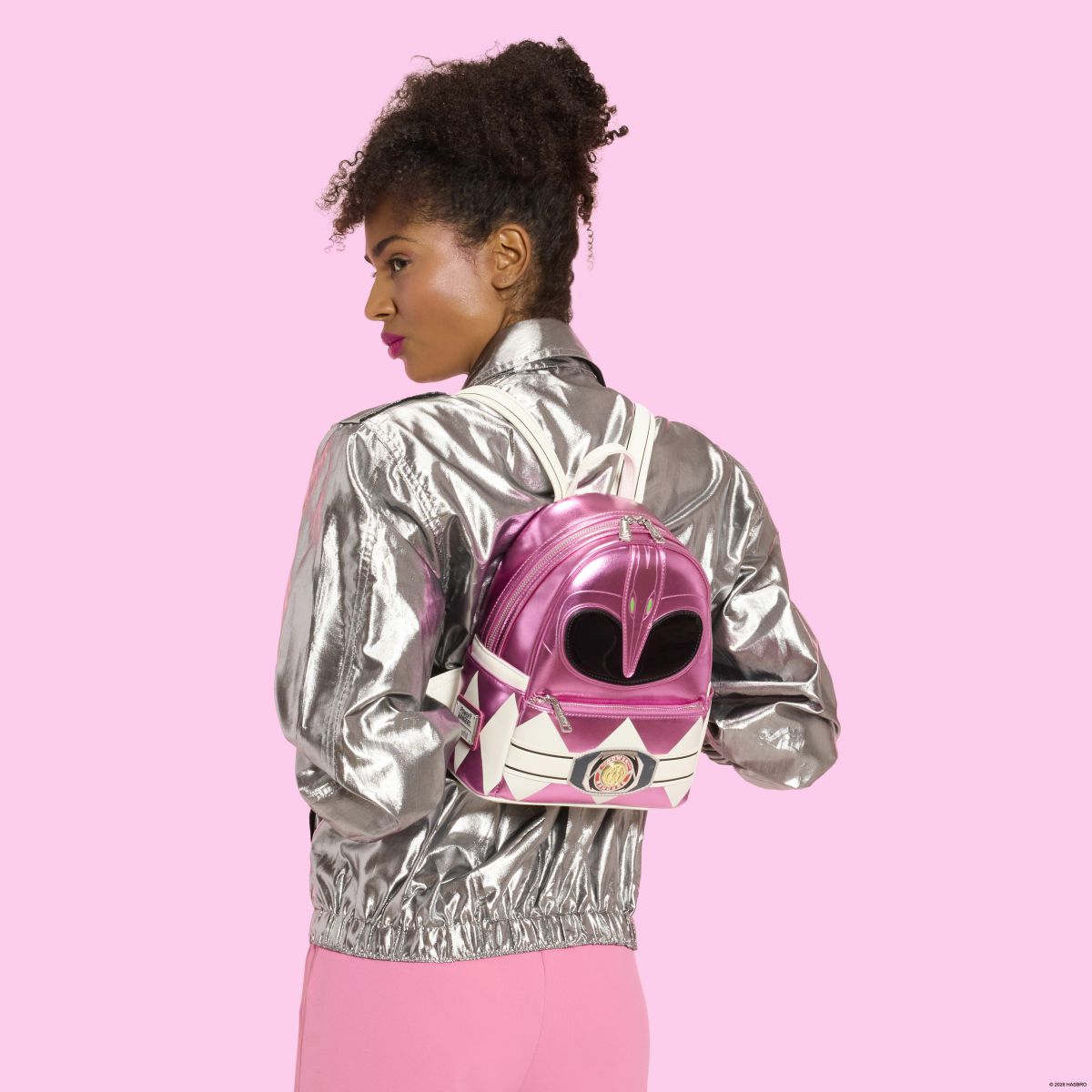 Power Rangers Pink Ranger Cosplay Mini Backpack