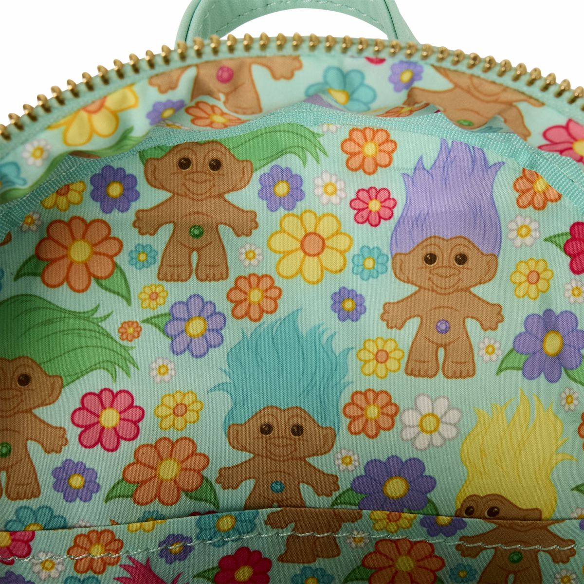 Classic Good Luck Trolls Plush Glitter Mini Backpack