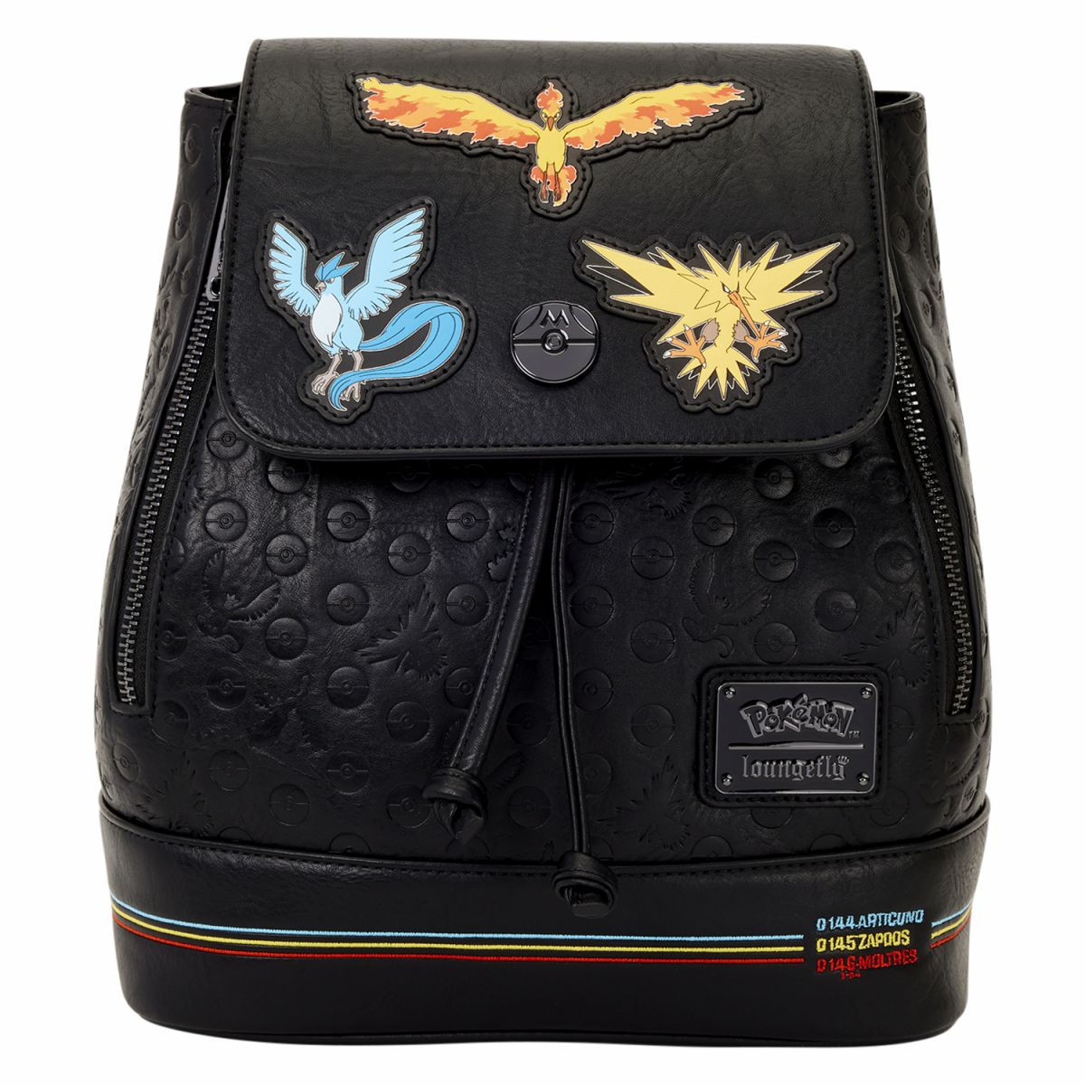Pokémon Legendary Birds and Beasts Drawstring Mini Backpack