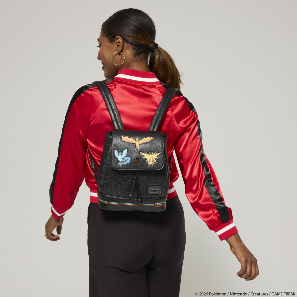 Pokémon Legendary Birds and Beasts Drawstring Mini Backpack
