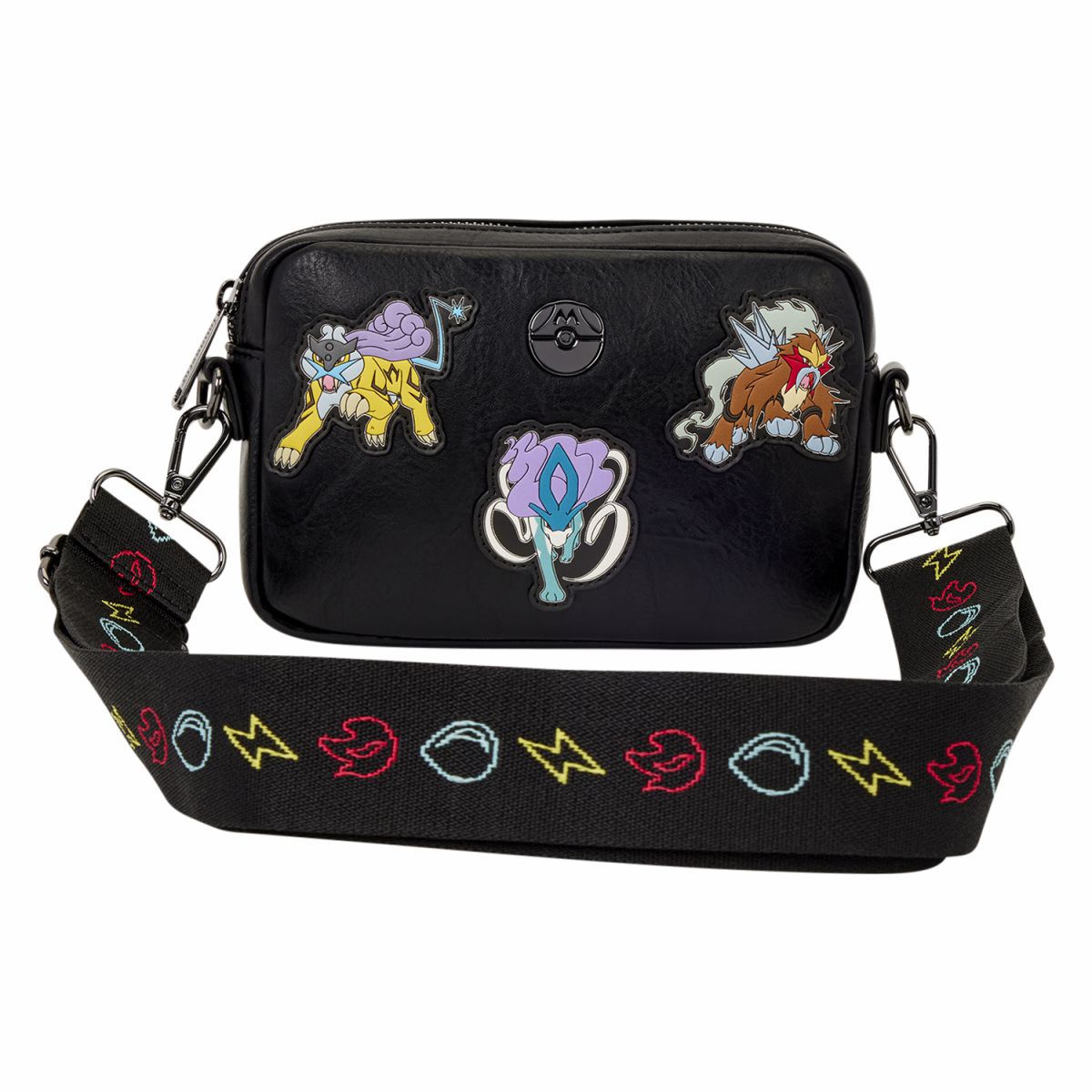 Pokémon Legendary Birds and Beasts Sling Crossbody Bag with Coin Bag