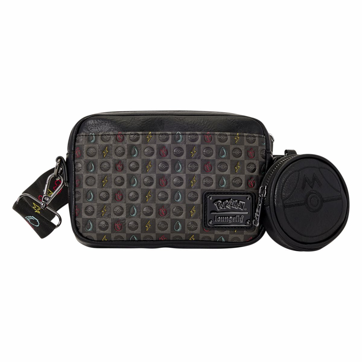 Pokémon Legendary Birds and Beasts Sling Crossbody Bag with Coin Bag