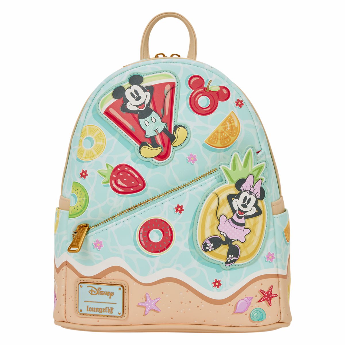Mickey & Minnie Beach Fun Mini Backpack