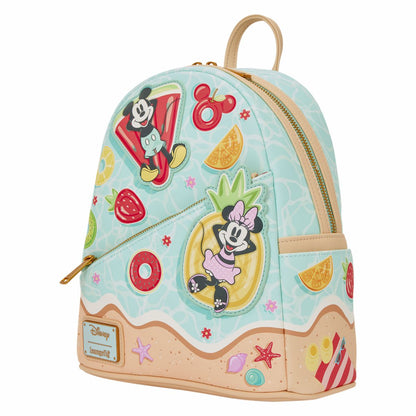 Mickey & Minnie Beach Fun Mini Backpack