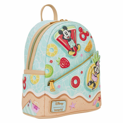 Mickey & Minnie Beach Fun Mini Backpack